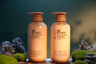 Cặp Dầu Gội Xả Prosee PS5/PC5 Nâu 500ml – Dưỡng Tóc Siêu Mượt & Bóng Khỏe
