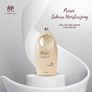 Can Dầu gội Prosee PS8 Trắng 1850ml – Mềm mượt, dưỡng tóc khỏe mạnh