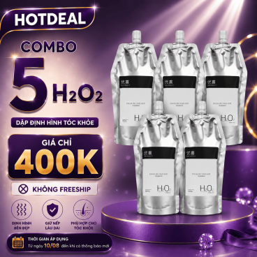 [Không Freeship] Combo 5 túi Dập định hình H202 - Dành cho tóc khoẻ